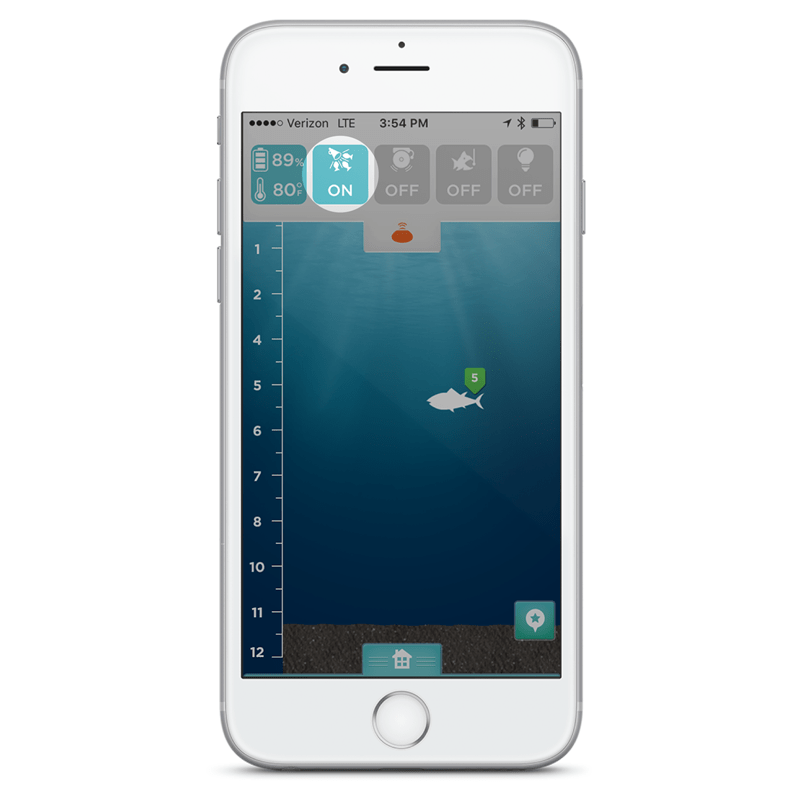 New iBobber Kraken Wireless Bluetooth Smart Fish Finder RS114