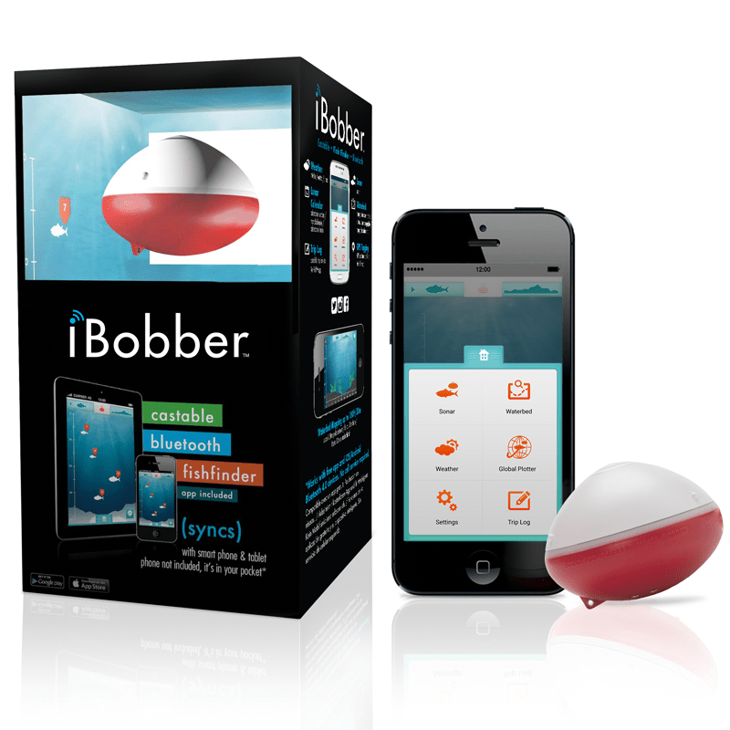 bluetooth fishing lure iBobber Bluetooth Smart Castable Fish Finder