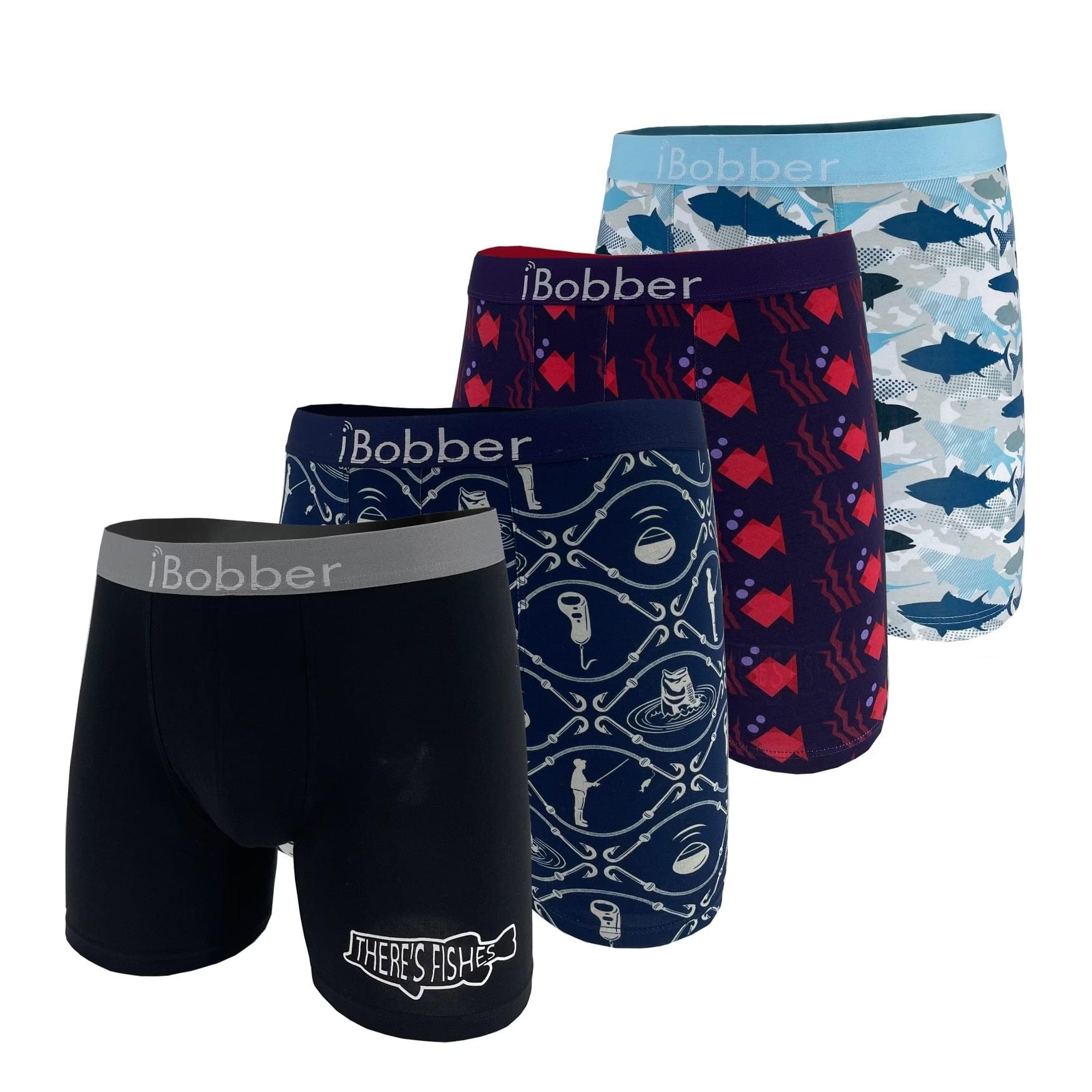 Reebok Boys' Boxer Briefs Underwear 4-Pack